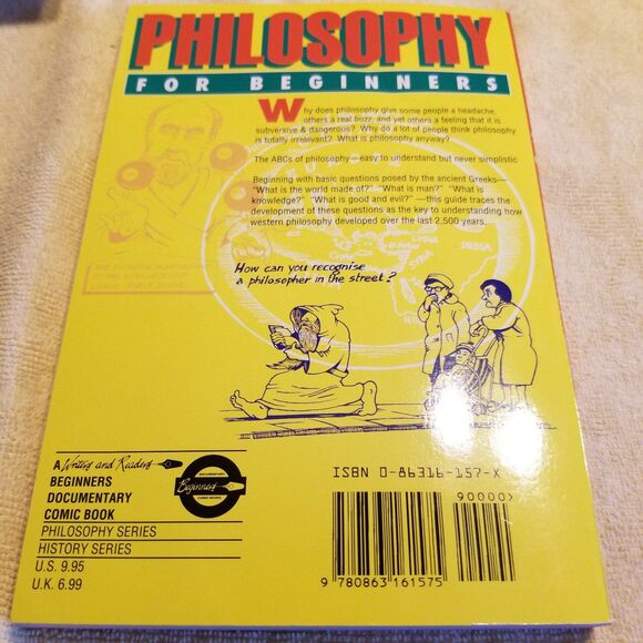 Philosophy for beginners paperback book - Picture 2 of 9